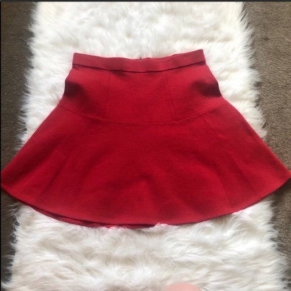Madewell Dresses & Skirts - Madewell Red A-Line Red Skirt